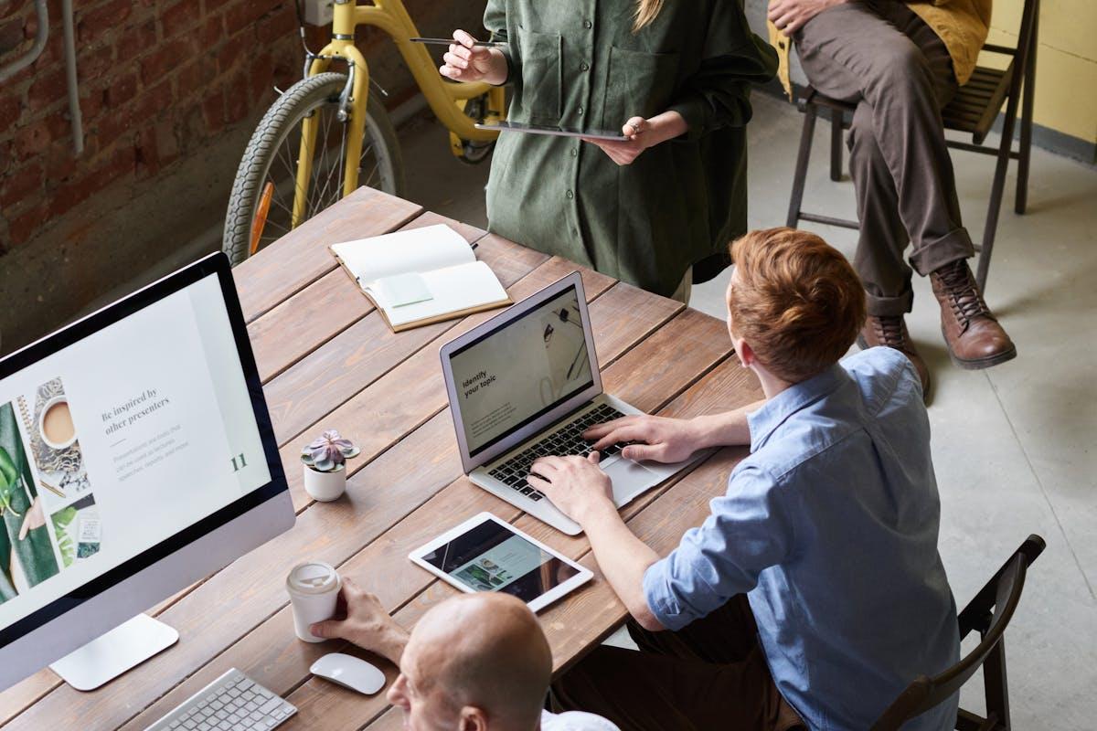 Business professional networking