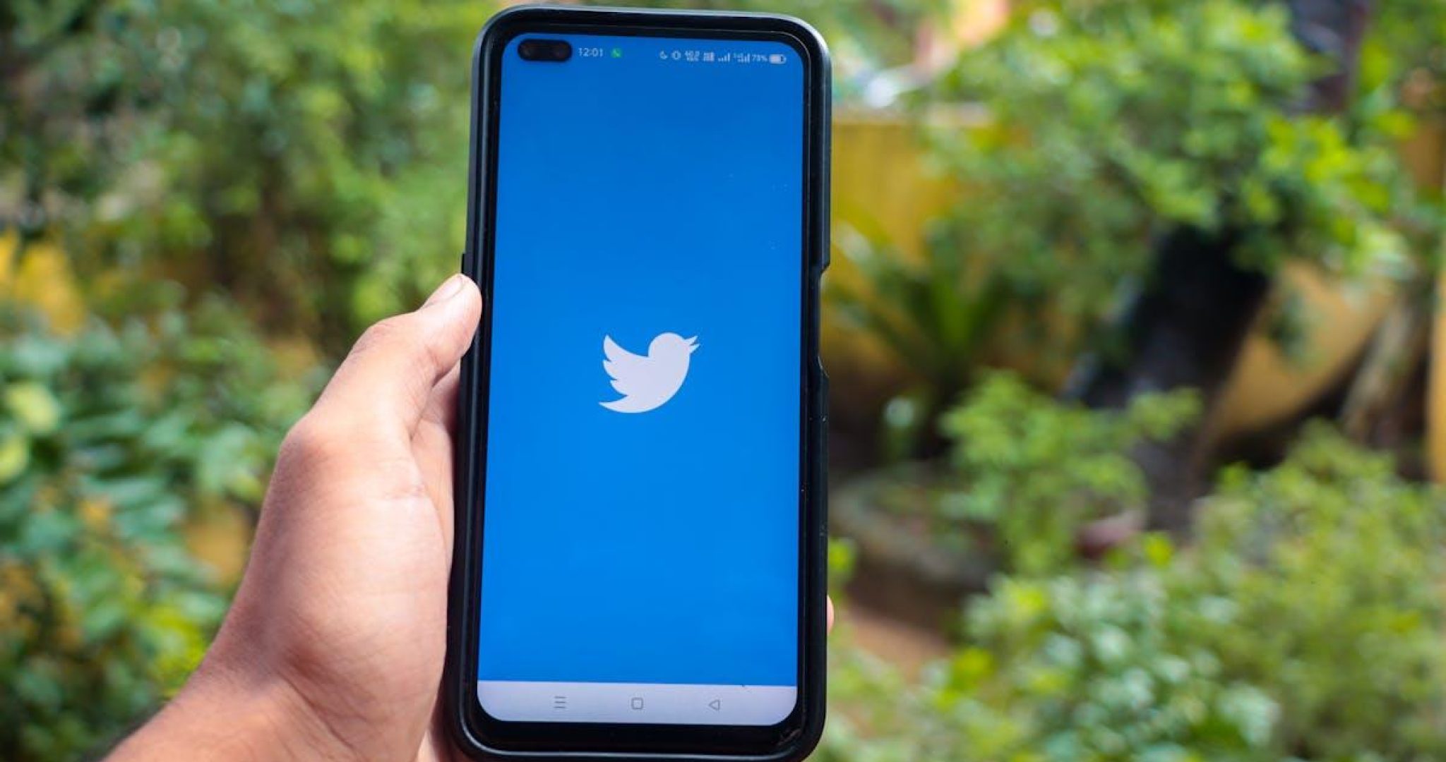 Twitter App on Smartphone